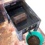 Thumbnail worm farm draining