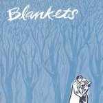 Blankets blue cover.