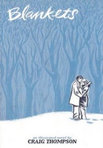 Blankets book by Craig Thompson cover Graphic novel cover art - Blankets comic by Craig Thompson