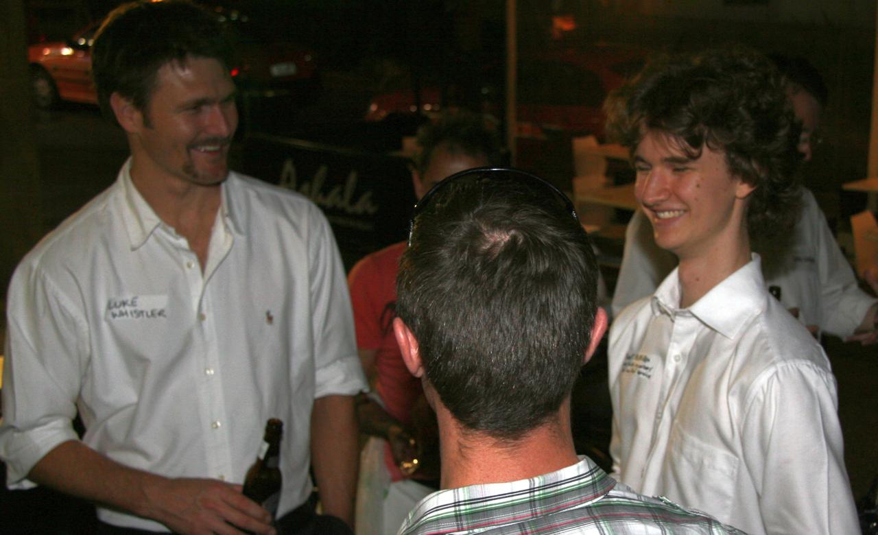 Green Drinks Brisbane October 2009 03 - I'm the smiley guy on the far right Green Drinks Brisbane October 2009 03 - me on the far right