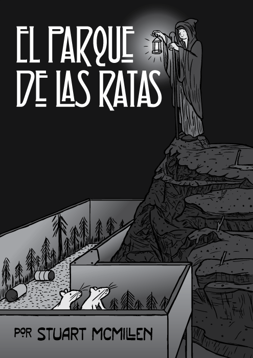 Cómic El Parque de las Ratas, un experimento de drogas por Stuart McMillen. Caricatura El Ermitaño – Led Zeppelin.