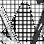 Black and white thumbnail of graph paper