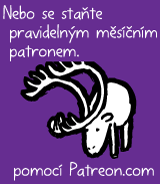 Nebo se staňte pravidelným měsíčním patronem pomocí Patreon.com