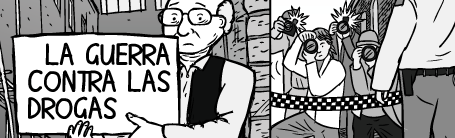 La guerra contra las drogas por Stuart McMillen