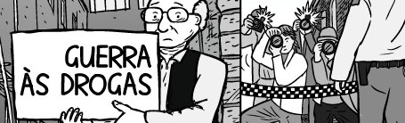 Guerra às drogas por Stuart McMillen