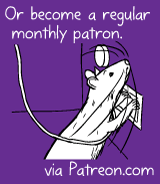 Or become a regular monthly patron via Patreon.com