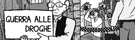 Guerra alle Droghe fumetti di Stuart McMillen